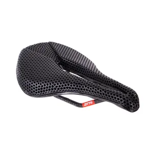 ZTTO-sillín con estampado 3D para bicicleta, accesorio con rieles de carbono de titanio Ti Power, Material patentado, cómodo, cojín de panal para asiento de bicicleta de montaña - Product Image 1