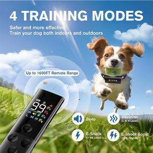 XCHO <span class=keywords><strong>Collar</strong></span> de Entrenamiento para Perros con Pantalla LED Grande y Colorida, Resistente al Agua, IPX7, Control Remoto, <span class=keywords><strong>Collar</strong></span> de Choque con 4 Modos de Entrenamiento, Todas las Razas - Product Image 5
