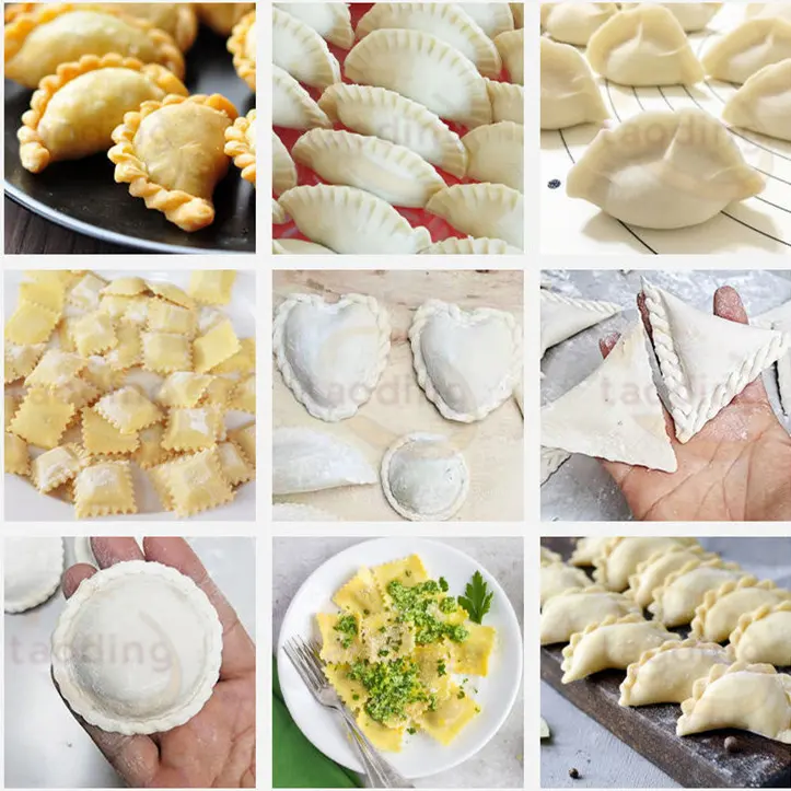 Low Labor Intensity samosa folding machine price pelmeni making automatic dumpling maker machine ravioli big empanada machine