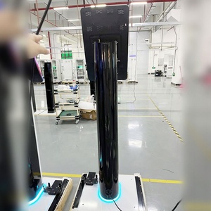 Kiosco de Autoservicio con Diseño Ergonómico y Base Curva, Panel Táctil Industrial Todo en Uno, Pantalla con Código QR, Impresora - Product Image 2