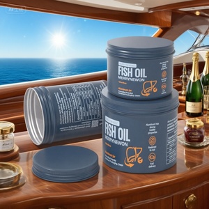 Latas de Aluminio Premium para Cápsulas de Aceite de Pescado, Envases Metálicos para Omega-3 y Suplementos Dietéticos - Product Image 2