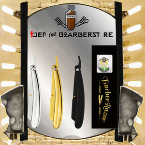 Replaceable Blade Manual Folding Shaving <b>Razor</b> for Face Shaving by Barbers - Product Image 3
