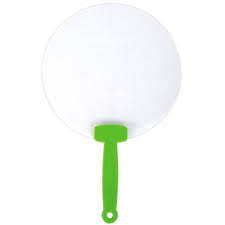 Ventilador plegable con mango de plástico, miniventilador de mano de plástico <span class=keywords><strong>para</strong></span> publicidad, regalos de promoción, precio barato - Product Image 2