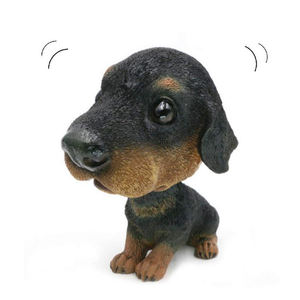 Tête de Bobble Personnalisé Gros Polyrésine Hochant La Tête Chien Jouets pour la Décoration De Voiture Accessoires Intérieur - Product Image 1