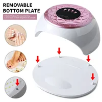 268W UV LED lampe à ongles 57 LED sèche-ongles avec capteur infrarouge lampe de manucure à séchage rapide cabine UV pour salon de manucure