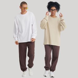 เสื้อยืดแขนยาวไซส์ใหญ่พิเศษสำหรับผู้ชายผ้าคอตตอน100% พิมพ์โลโก้ฤดูใบไม้ร่วง - Product Image 2