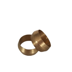 Manchon de compression en laiton, olive en laiton, embout à double cône - Product Image 4