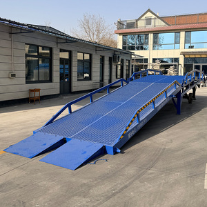 Rampa de Carga Portátil Ajustable de 5T, 6T, 10T y 15 Toneladas, Rampa Hidráulica Móvil para Contenedores y Embarcaciones, en Venta o en <span class=keywords><strong>Alquiler</strong></span> - Product Image 3