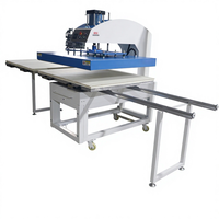 Máquina de sublimación automática de gran formato con doble estación y placa deslizante, prensa de calor hidráulica neumática digital CE