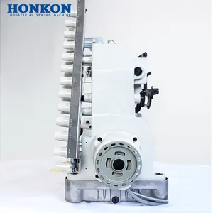 Máy may công nghiệp HK-008 12 Kim loại nửa xi lanh trở lại lái xe khâu đôi cho quần áo mới - Product Image 4