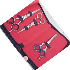 Ciseaux de barbier professionnels en acier inoxydable 440C, logo personnalisé, style durable, articles de coiffure haute performance, livraison rapide - Product Image 1