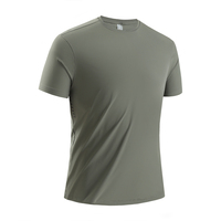 T-shirt à manches courtes antibactérien pour hommes, séchage rapide, protection UV, extensible, évacuant la transpiration, respirant, printemps 8865