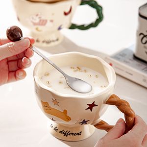 Taza de Cerámica de Gran Capacidad con Diseño de Conejo Adorable para Té, para el Hogar, la Oficina o para Parejas, para el Desayuno, Agua o Necesidades de Oficina - Product Image 3