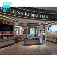 Parfüm perakende mağaza iç dekorasyon özel kozmetik dükkanı ekran kiosk özelleştirmek kozmetik ekran Kiosk dolabı