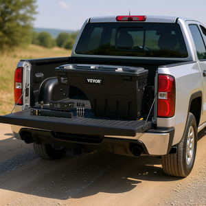 Juego de Cajas de Almacenamiento para Camioneta Vevor, 485x420x350mm, Impermeables, con Cerradura con Llave, Rectangulares, de Plástico, para Uso en Garaje - Product Image 2