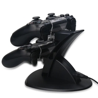 Support de charge IV-P4002 pour chargeur de contrôleur PS4 pour station de charge de manette de jeu mince PS4