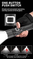 Lampes de poche LED rechargeables haute puissance 30W, haute luminosité, type-C USB, lampe tactique, portée de 1000 m, lampe de camping