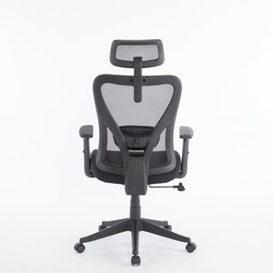Chaise de bureau ergonomique à dossier en maille, design moderne et abordable, avec dossier haut et soutien lombaire, chaise de bureau confortable - Product Image 4