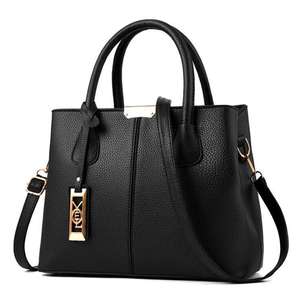 Nouveaux sacs fourre-tout pour femmes, grande capacité, style vintage, sac à bandoulière décontracté, sacs fourre-tout en cuir PU pour femmes, sac pour documents professionnels - Product Image 6