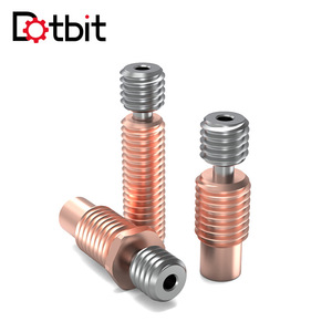 Boquilla Extrusora de Impresora 3D E3DV6, Totalmente Metálica, de Aleación de Titanio y Cobre, para E3DV6 MK8 Vyper Rattlesnake - Product Image 2