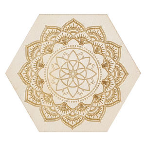 Tavola a griglia in cristallo di legno decorazione gotica o strega gioco di spirito pratica occulta regalo di Halloween tavola a pendolo in legno per la divinazione - Product Image 4