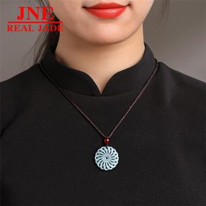 จี้หยกน้ำเงินธรรมชาติ รูปทรง<span class=keywords><strong>วง</strong></span><span class=keywords><strong>ล้อ</strong></span> นำ<span class=keywords><strong>โชค</strong></span> สำหรับผู้ชายและผู้หญิง - Product Image 4