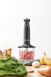 Juego de electrodomésticos de cocina de <span class=keywords><strong>500W</strong></span>, licuadora de inmersión con batidor, picadora y taza, enchufe EU/UK/BS - Product Image 4