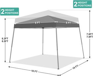 Awning Marquee Gazebo <b>Canopy</b> Trade Show <b>Tent</b> Instant Custom Easy Ez up Event 10x10 3X3 Pop up Folding <b>Tent</b> - Product Image 2