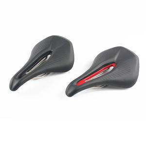 Asiento de <span class=keywords><strong>bicicleta</strong></span> de triatlón fabricado en China, asiento de <span class=keywords><strong>bicicleta</strong></span> de carretera de cuero hueco transpirable, asiento de <span class=keywords><strong>bicicleta</strong></span> de nariz corta con ventilación Simple - Product Image 3