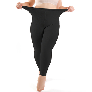 Stoking Kompresi Tanpa Kaki Ukuran Plus Khusus, Penyangga Bertahap, Bahan Nilon, Tinggi Pinggang, 20-30 mmHg, Anti Varises - Product Image 5