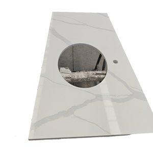 Thiết kế hiện đại bán buôn đá thạch anh nhân tạo đảo <span class=keywords><strong>Countertop</strong></span> cho nhà bếp và phòng tắm - Product Image 3