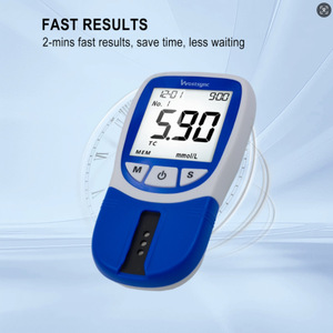 Kit <span class=keywords><strong>de</strong></span> Prueba <span class=keywords><strong>de</strong></span> <span class=keywords><strong>Colesterol</strong></span> HDL, LDL <span class=keywords><strong>y</strong></span> <span class=keywords><strong>Triglicéridos</strong></span>, Analizador <span class=keywords><strong>de</strong></span> Perfil Lipídico en Sangre, <span class=keywords><strong>Medidor</strong></span> <span class=keywords><strong>de</strong></span> <span class=keywords><strong>Colesterol</strong></span> Lipídico 4 en 1 - Product Image 1