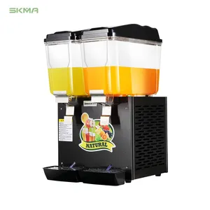 2024 New Product Hot And Cold Drink Dual Use Orange Juice Beverage Dispenser Machine With Cooling Spray Function