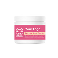 Crème Anti-Boutons et Anti-Acné pour le Visage, Cible les Imperfections, Réduit les Rougeurs, Apaise et Purifie