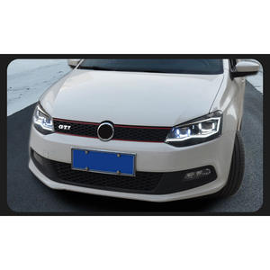 09-18 Volkswagen POLO Golf GTI ไฟหน้าประกอบกับเลนส์ LED ดัดแปลงไฟเปลี่ยนสัญญาณน้ำในเวลากลางวัน - Product Image 3