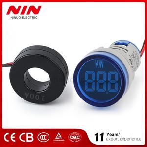 Compteur d'énergie numérique LED monophasé NIN 22mm AD101-22KW AC220V/380V avec affichage LED, compteur de puissance, compteur d'énergie, compteur de panneau 2% - Product Image 4