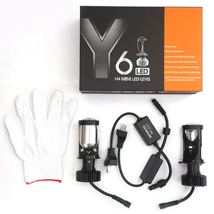 Xview Y6 70W LED lente faro sistema de iluminación automática Y6D H4 coche LED faros bombilla para motocicleta lámpara proyector Hi Lo Beam - Product Image 6