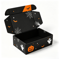 Umweltfreundliche Halloween-Süßigkeiten-Versandbox Maßgefertigte Geschenkverpackung für Feiertagssüßigkeiten Party-Gastgeschenk Süßigkeiten-Verpackungsbox