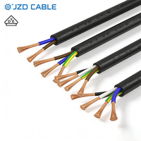 JZD VDE H03VV-F H05VV-F 3G1.5 mm² 3 x 1.5 mm² 5G2.5mm² 4 5 Adern 0.75 1 1.5 2.5 PVC-Kabel Rundkabel H07VV-F Kabel Draht