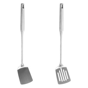 Ensemble de mini spatules en acier inoxydable, 2 pièces, pour petits pots, ustensiles de cuisine - Product Image 5