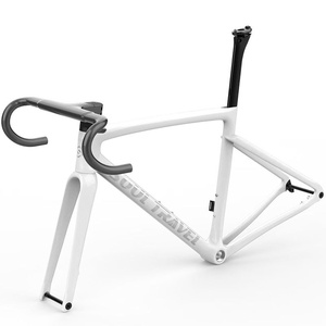 Bicicleta de Carretera SOUL TRAVEL ST-001 XD, Fibra de Carbono, Cableado Interno Completo, Freno de Disco, Cuadro Integrado, Manillar de una Pieza, 700C - Product Image 5