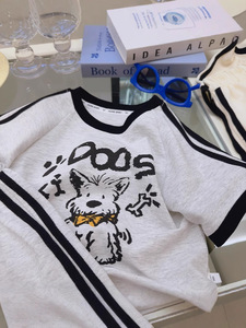 Bộ đồ tay ngắn + áo tay lửng dễ phối thường ngày mùa hè mới - Product Image 6