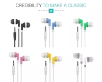 Headphone Earbuds Murah Grosir Laris Manis, Kabel 3.5mm Jack In-Ear Stereo Sekali Pakai untuk Bus, Kereta, Sekolah