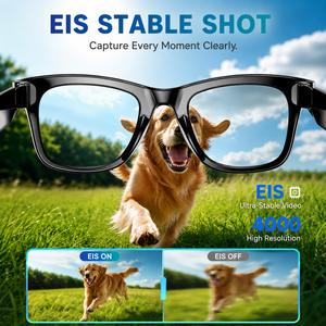 Nouvelles Lunettes Intelligentes 2026 W610 avec Caméra 8MP, WiFi, Écran Tactile Coulissant, Double Micro Anti-<span class=keywords><strong>Bruit</strong></span> et Traduction IA pour Sports <span class=keywords><strong>de</strong></span> Plein Air - Product Image 2