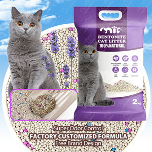 Litière pour chat en bentonite de sodium au charbon actif, à forte agglomération et faible dispersion, directement de l'usine, meilleures ventes - Product Image 1