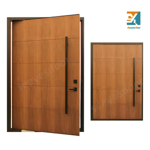 Высококлассная деревянная входная дверь для дома - Product Image 1