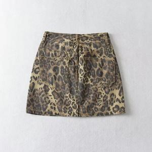 <span class=keywords><strong>Minifalda</strong></span> con estampado de dibujos animados para mujer, <span class=keywords><strong>minifalda</strong></span> elástica Sexy para chicas - Product Image 3