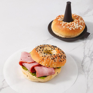 Moule en silicone Syh448 en gros pour la cuisson, ensemble de moules à pain et à burgers, un seul moule - Product Image 3