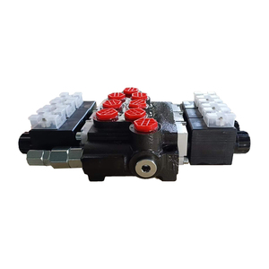 Одношпуля P40 P80 P120 гидравлический джойстик клапан с гидравлическим электрическим регулирующим клапаном, многонаправленный - Product Image 1