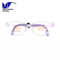 Lunettes optiques rectangulaires personnalisées OEM en silicone et EMS, anti-lumière bleue, pour enfants et adolescents, taille 49-16-135, MOQ flexible (100 pièces)